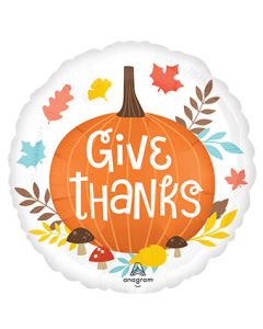 18C GIVE THANKS PUMPKIN SATIN (D) sale