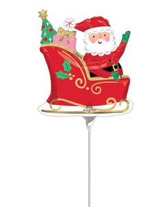 MIN SHP STARRY NIGHT SANTA  AIR FILL ONLY