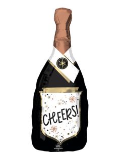 LRG SHP CHEERS CONFETTI BUBBLY BOTTLE 36" (D) sale