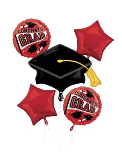 BOUQUET TRUE TO YOUR SCHOOL RED (PKG)(D)