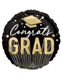18C STRIPES ON STRIPES CONGRATS GRAD