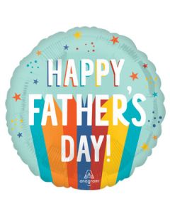 18C HAPPY FATHER'S DAY PLAYFUL STRIPES (PKG)(D)