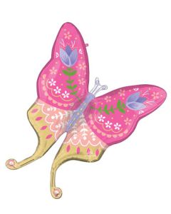 LRG SHP SPRING CHEER BUTTERFLY 33" (PKG)(D)