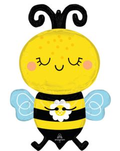 LRG SHP HAPPY BEE 32" (PKG)