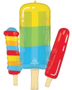 LRG SHP POOL PARTY POPSICLE 34" (PKG)(D)