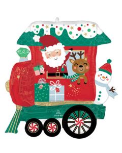 LRG SHP NORTH POLE EXPRESS TRAIN 28" (PKG)(D) sale