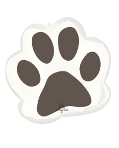 LRG SHP PAWSOME PARTY PAW PRINT 23" (PKG)