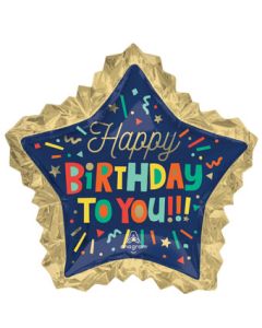 LRG SHP HB TO YOU BRIGHT BLOCKS LETTERS 34" (PKG)