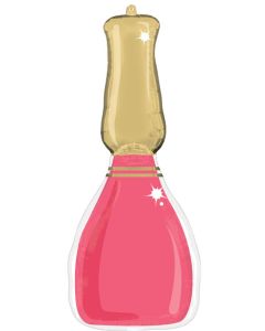 LRG SHP NAIL POLISH BOTTLE SPA PARTY 37" (PKG)
