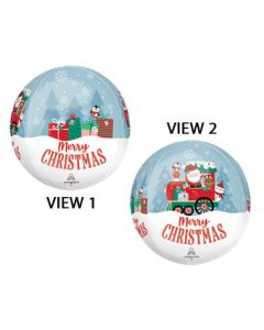 ORBZ NORTH POLE EXPRESS MERRY CHRISTMAS 16" (PKG)(D)