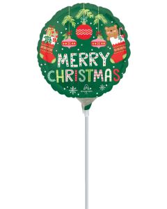 9C BEARY MERRY CHRISTMAS  AIR FILL ONLY