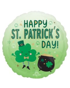 18C HAPPY ST PATRICK'S DAY LUCKY CHARM (D) sale