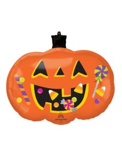 LRG SHP TRICK OR TREAT PUMPKIN 24" (PKG)(D)