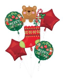 BOUQUET BEARY MERRY CHRISTMAS (PKG)(D) sale