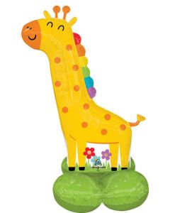 AIRLOONZ JR. BABY GIRAFFE 40" (PKG)