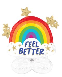AIRLOONZ JR. FEEL BETTER RAINBOW SHINE 30" (PKG)(D) sale