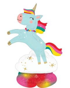 AIRLOONZ JR. UNICORN MAGIC 39" (PKG)