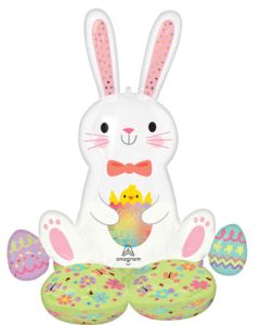 AIRLOONZ BUNNY CHICK LOVE 45" (PKG)(D)