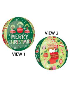 ORBZ BEARY MERRY CHRISTMAS 16" (PKG)