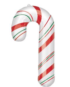 LRG SHP CHRISTMAS CANDY CANE 37" (PKG)(D)