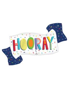 LRG SHP HOORAY! 39" (PKG)