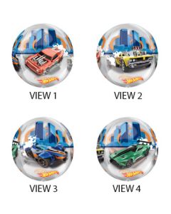 ORBZ HOT WHEELS CLEAR FILM 16" (PKG)