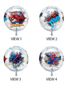 ORBZ SPIDERMAN CLEAR FILM 16" (PKG)