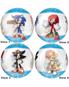ORBZ SONIC THE HEDGEHOG CLEAR FILM 16" (PKG)