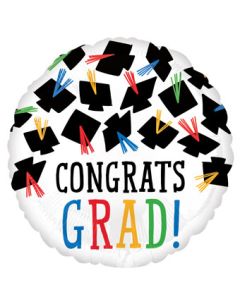 18C HATS OFF CONGRATS GRAD (PKG)(O)