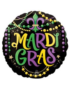18C MARDI GRAS GLITTERING BEADS (D) sale