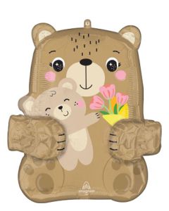 LRG SHP BEAR HUGS GARLAND 24" (MULTI-BALLOON)(PKG)