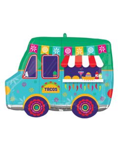 LRG SHP FIESTA TIME TACO TRUCK 26" (PKG)