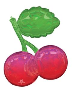 LRG SHP IRIDESCENT FRUITY MIX CHERRIES (HOLO) 30" (PKG)
