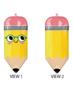 LRG SHP WRITE ON PENCIL 31" (PKG)
