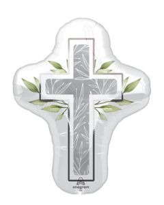 LRG SHP PEARL FIRST COMMUNION 28" (PKG)