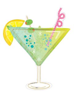 LRG SHP COCKTAIL SURPRISE 36" (PKG)