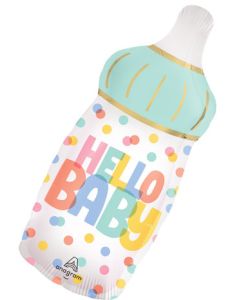 LRG SHP SATIN MODERN BABY 28" (PKG)