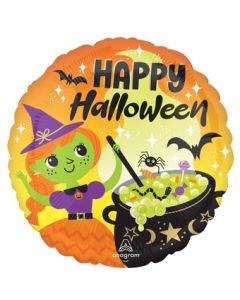 18C HAPPY HALLOWEEN WITCHES BREW