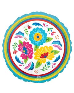 18C FIESTA FLOWERS (PKG)