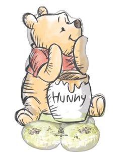 AIRLOONZ JR. WINNIE THE POOH 36" (PKG)