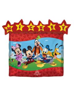 LRG SHP MICKEY CLUBHOUSE 25" (PKG)