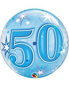 BUBBLE 22C HB 50 BLUE STARBURST SPARKLE (PKG)(D) sale