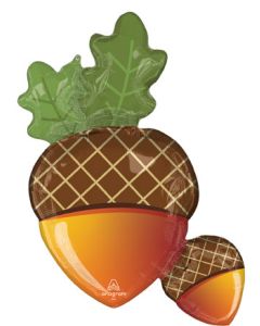 LRG SHP FALL ACORNS 33" (PKG)