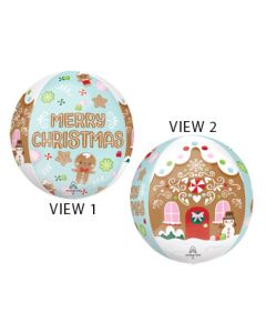 ORBZ BAKING SPIRITS BRIGHT MERRY CHRISTMAS 16" (PKG)