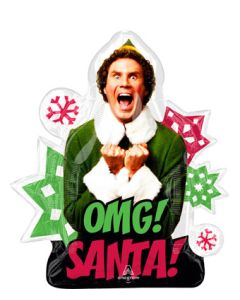 LRG SHP ELF MOVIE 28" (PKG)