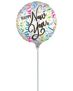 9C SATIN NEW YEAR CONFETTI CHEER AIR FILL ONLY