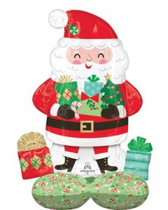 AIRLOONS JR. JOLLY OLD SANTA 37" (PKG)