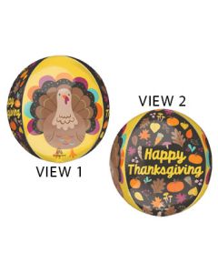 ORBZ THANKSGIVING GIVE THANKS 16" (PKG)