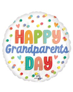 18C HAPPY GRANDPARENTS DAY DOTS (PKG)