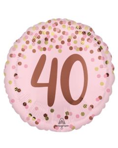 18C HB PRETTY PINK 40TH (PKG)